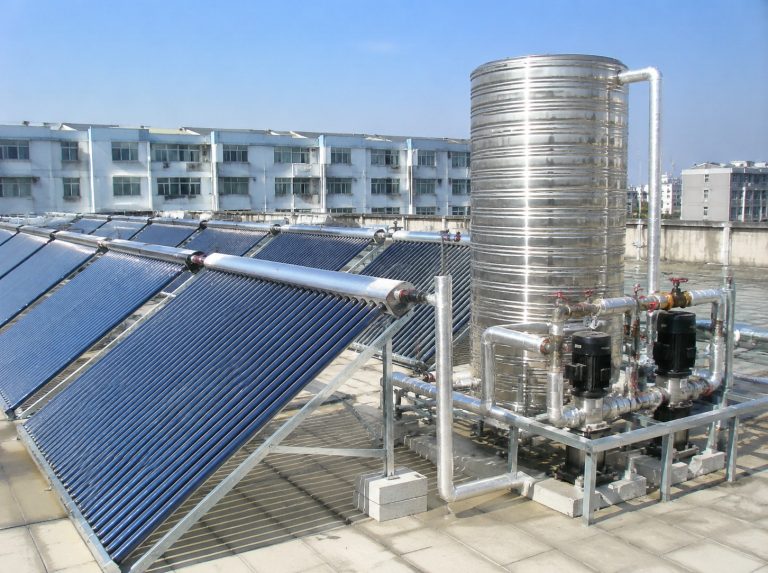 汝州商用大容量真空管太阳能热水系统